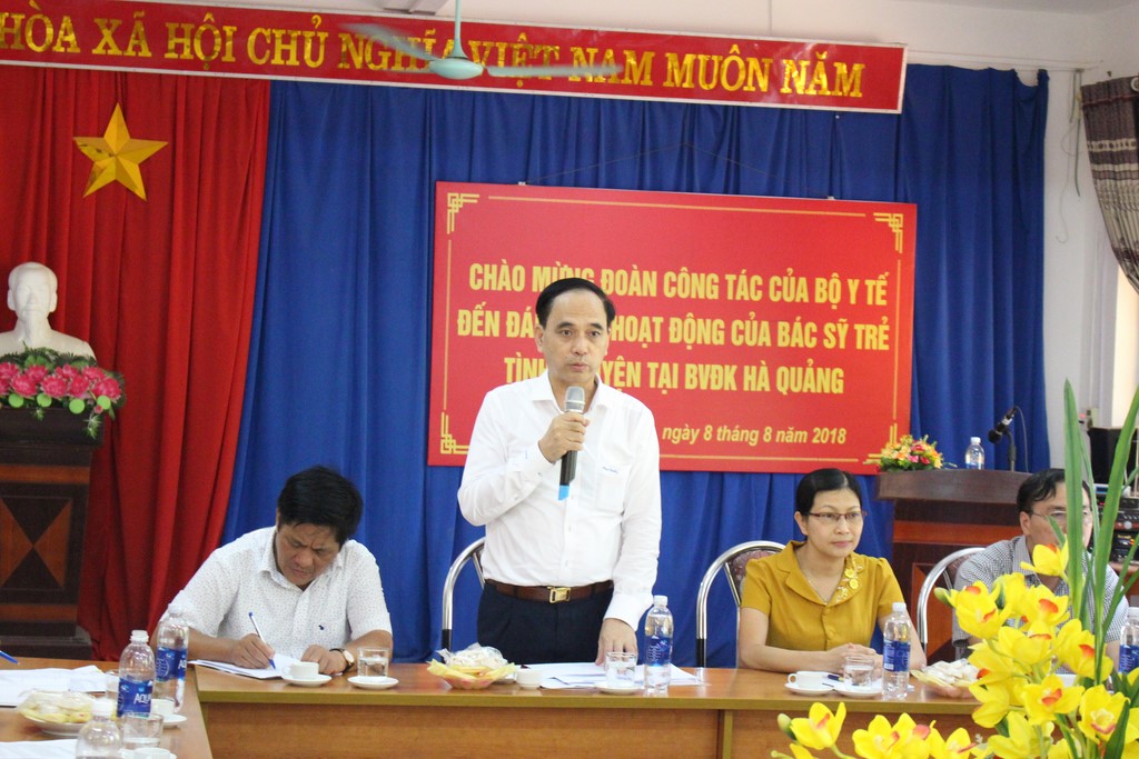 Đoàn công tác Bộ Y tế làm việc với Sở Y tế các tỉnh Cao Bằng, Lạng Sơn