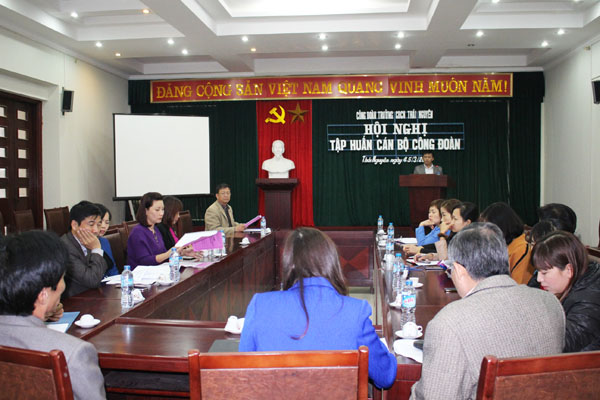 Hội nghị tập huấn công tác Tổ chức cán bộ năm 2013