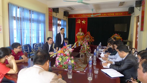 Đoàn công tác Bộ Y tế làm việc tại huyện Mường Khương, Lào Cai