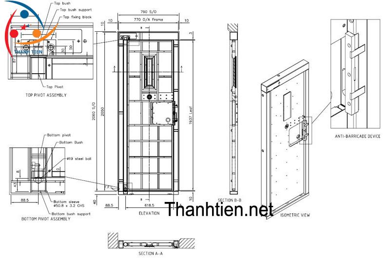 Những yếu tố ảnh hưởng đến báo giá cửa chống cháy 90 phút